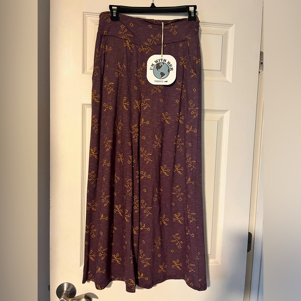 Toad & Co Chaka flowy pants size small!